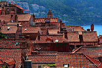 Dachy domów w Dubrovniku